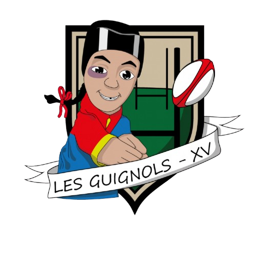 logo de l'équipe de rugby loisir de Lyon, Les Guignols Rugby